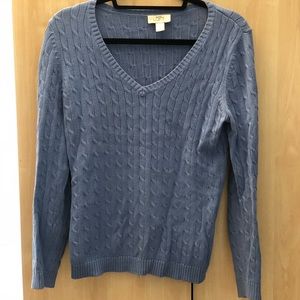 Loft baby blue sweater